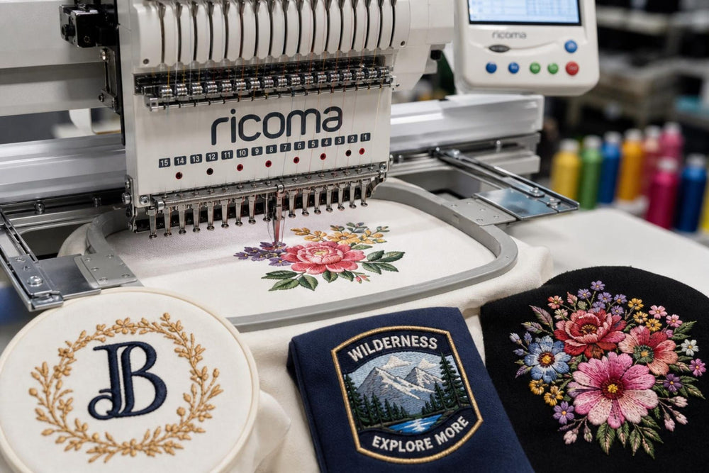 Custom Embroidered Pullover Hoodie – Center Front or Upper Back, Personalized Design, Digitizing Included