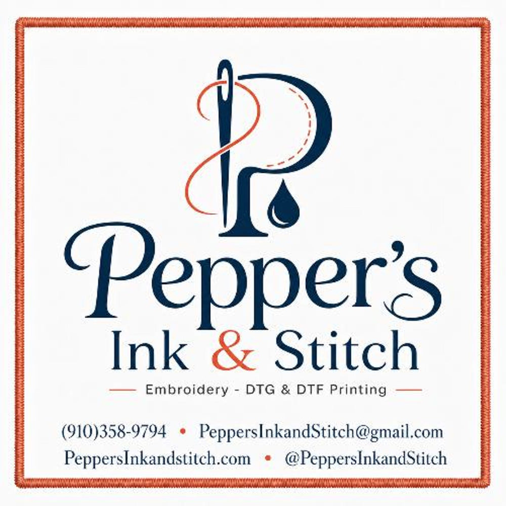 Custom Embroidered Pullover Hoodie – Center Front or Upper Back, Personalized Design, Digitizing Included